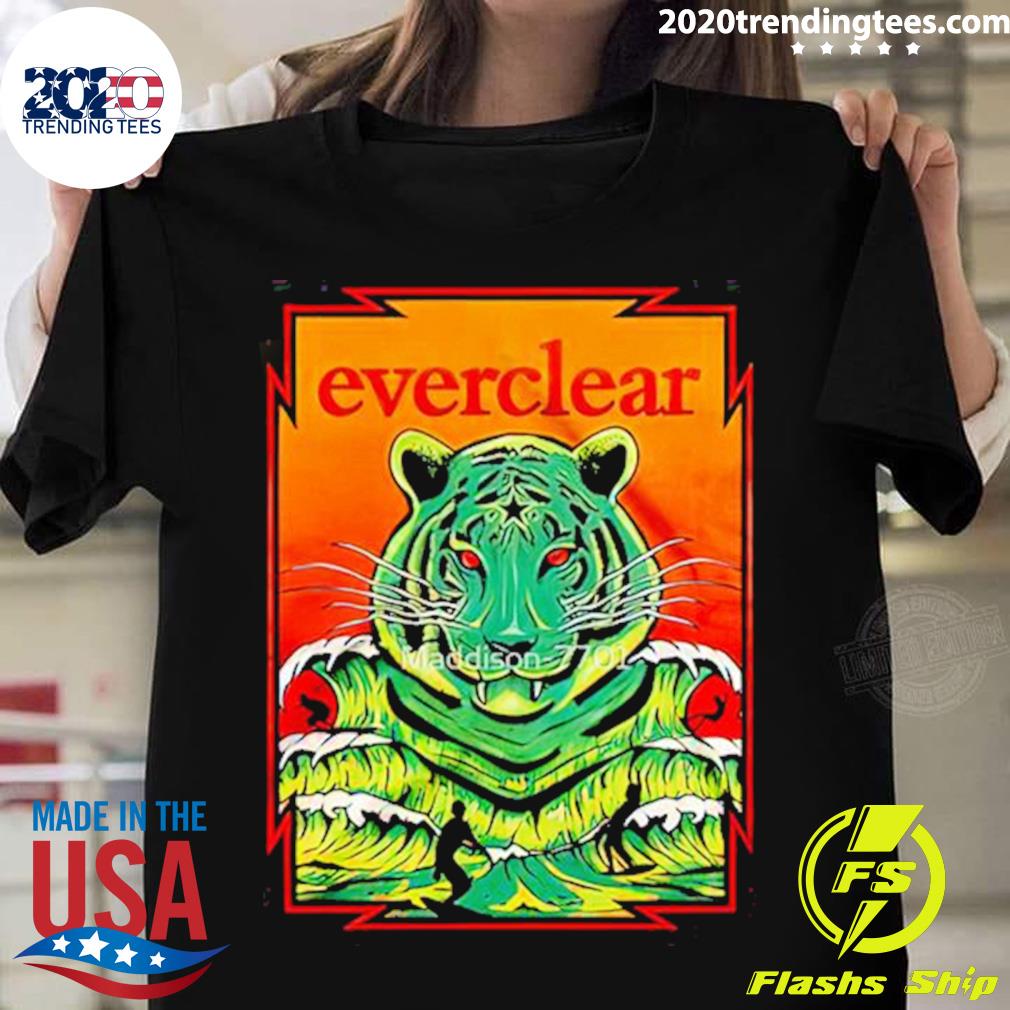 Official american Rock Band Everclear T-shirt