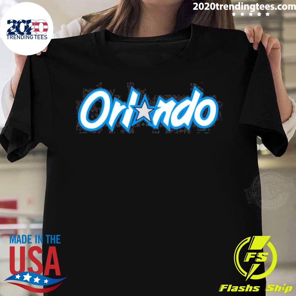 Official basketball Simple Logo Orlando Magic T-shirt