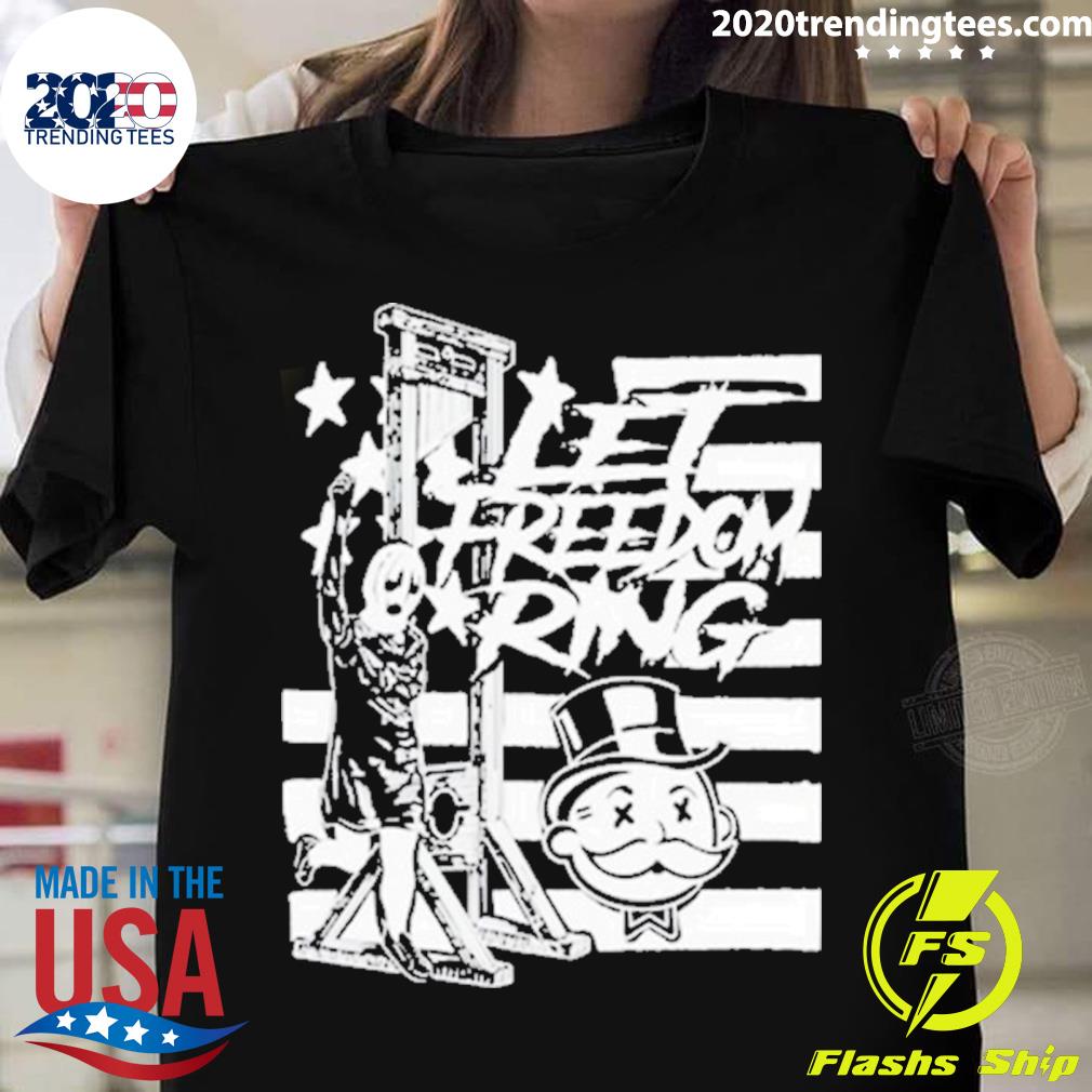 Official batwordsmedia Let Freedom Ring T-shirt