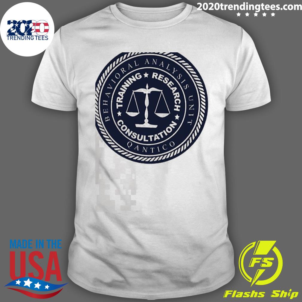 Official bau Logo Criminal Minds T-shirt