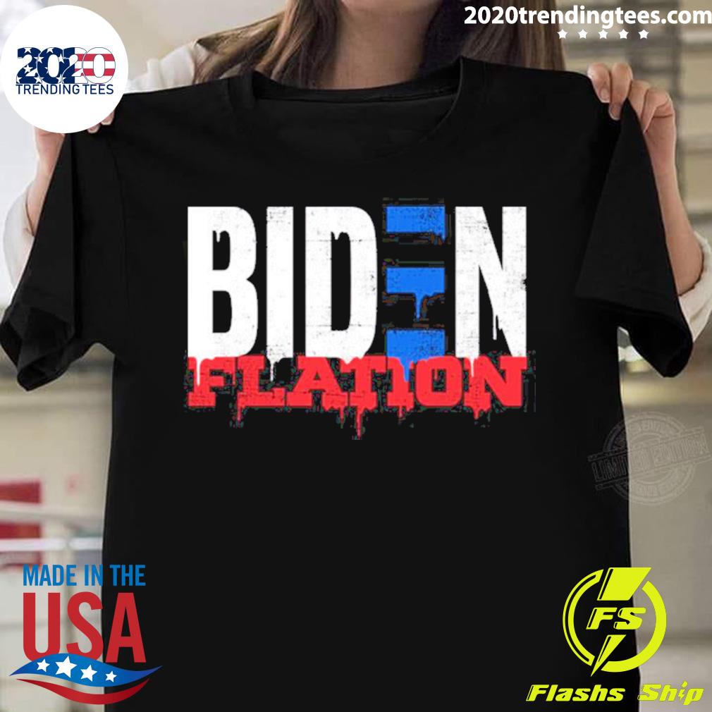 Official bidenflation Anti Biden Conservative Republican T-shirt