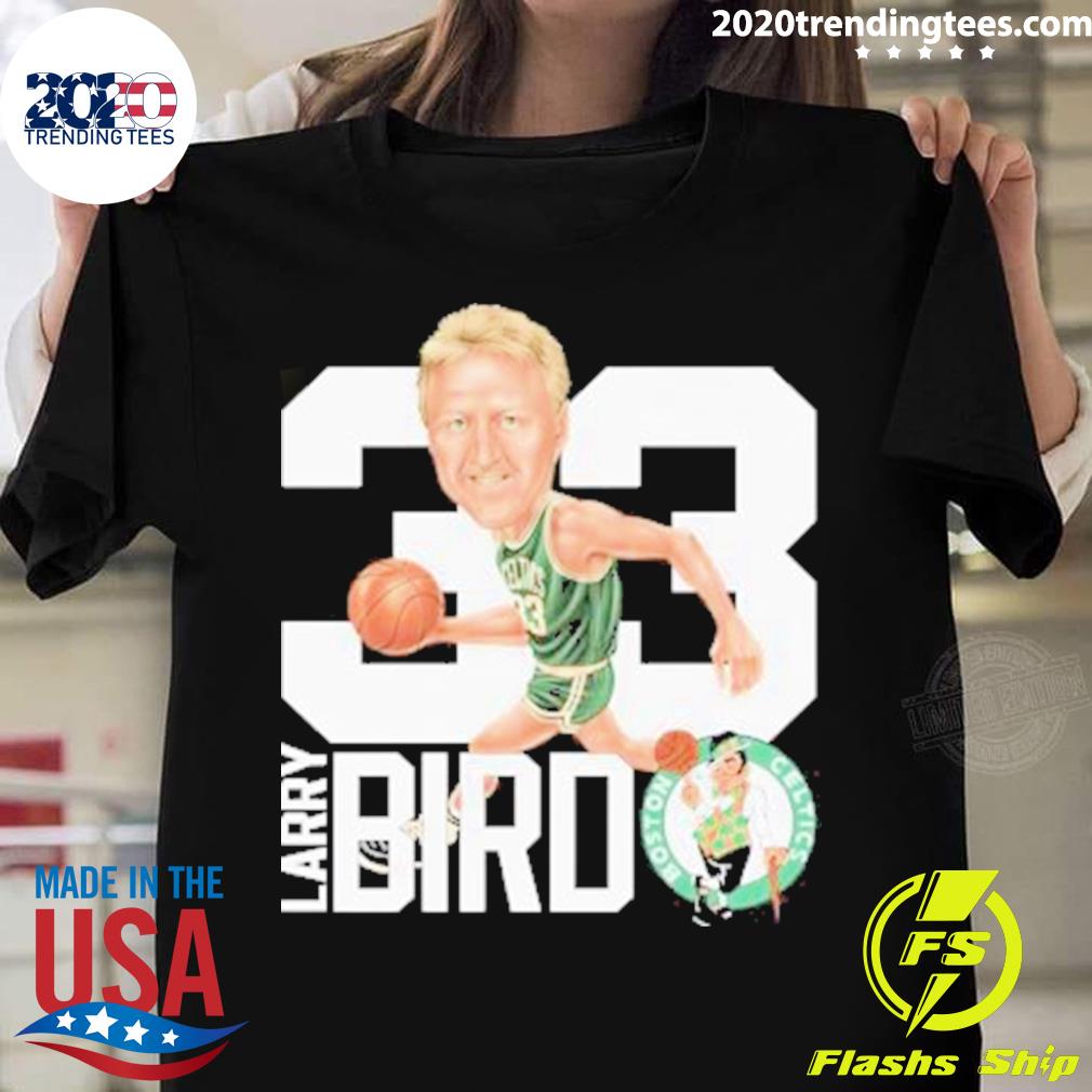 Official boston Celtics 33 Larry Bird Mvp T-shirt