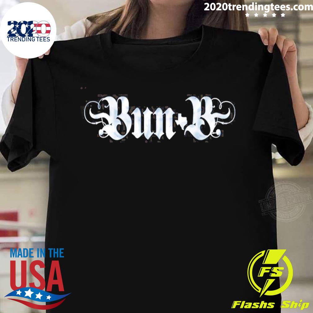 Official bun B Retro Name Rap T-shirt
