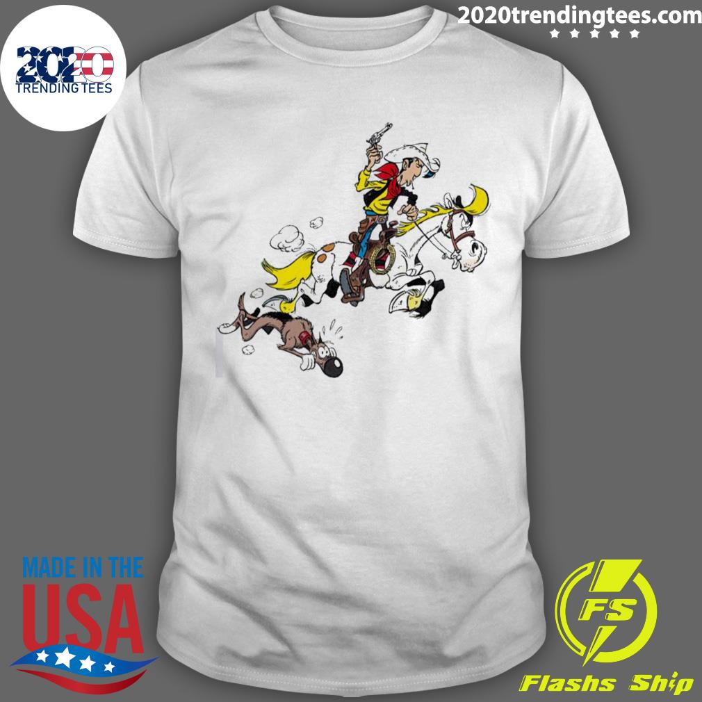 Official cartoon Lucky Luke T-shirt