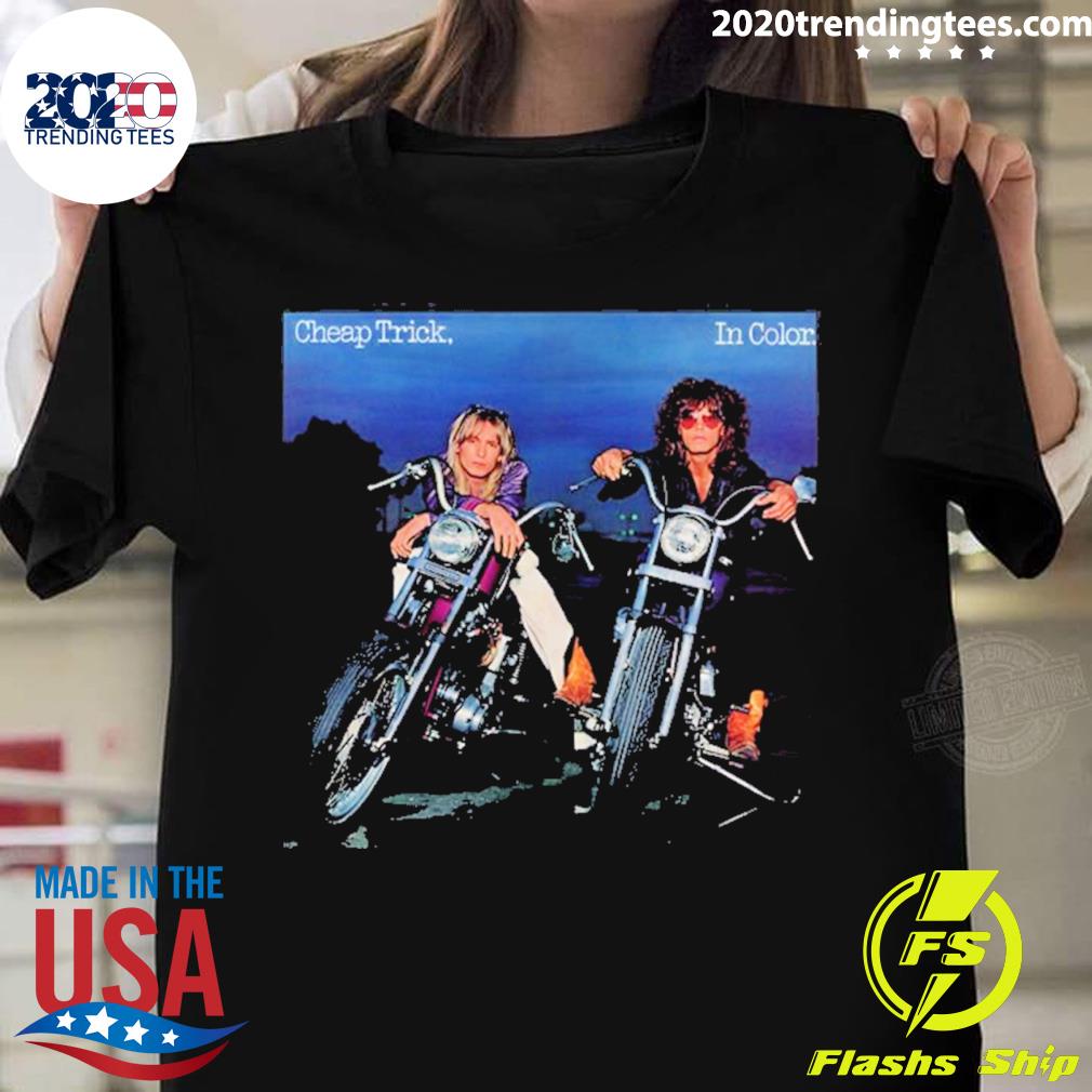 Official cheap Trick In Color Busted T-shirt