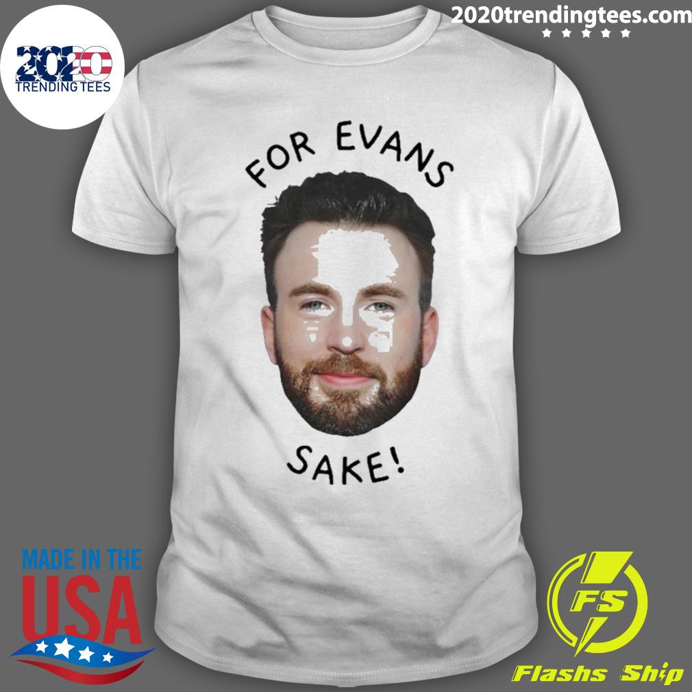 Official chris Evans For Evan’s Sake T-shirt