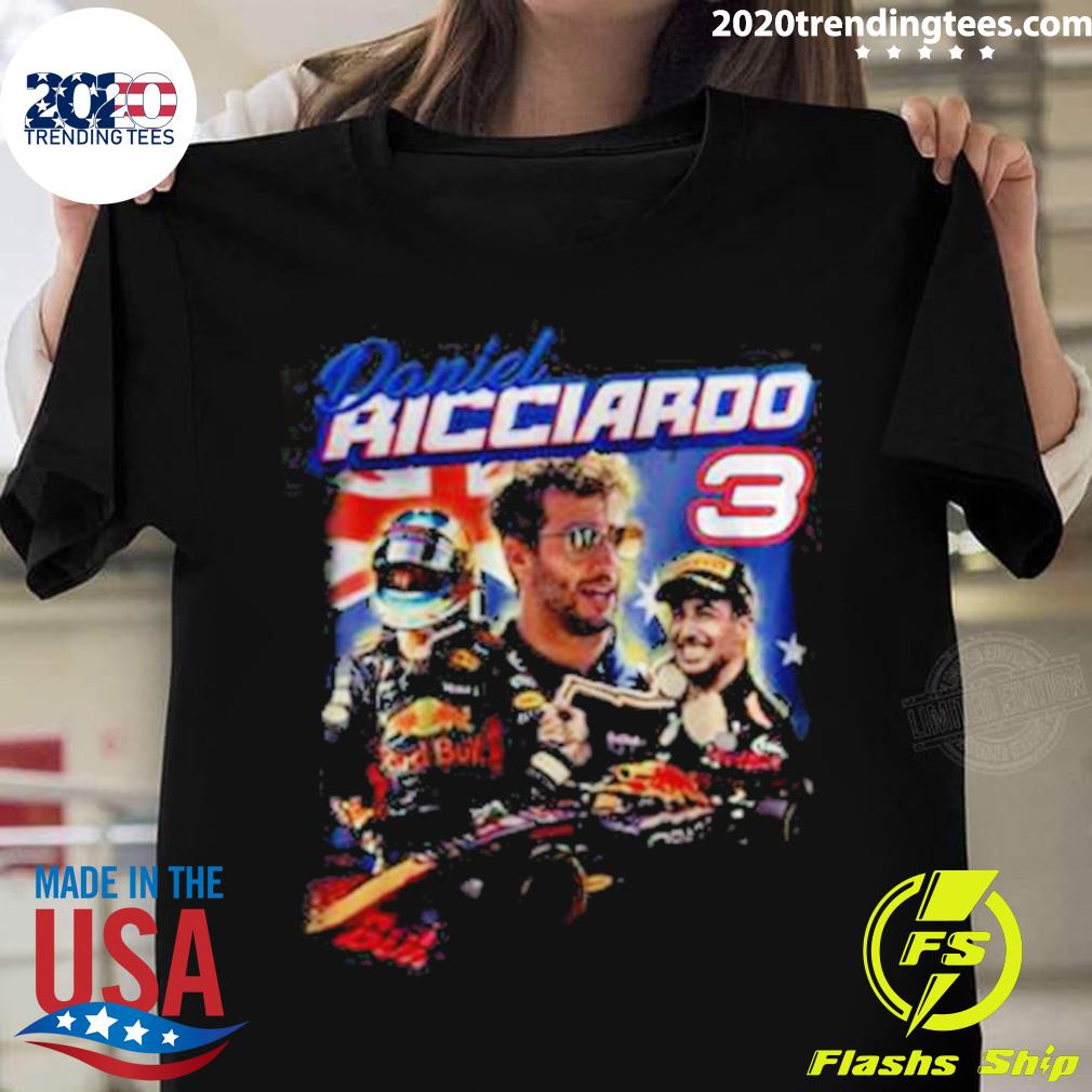 Official daniel Ricciardo Red Bull Formula One Racing T-shirt