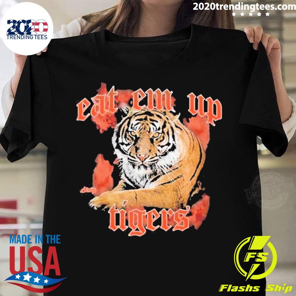 Official detroit Tigers Eat Em Up T-shirt