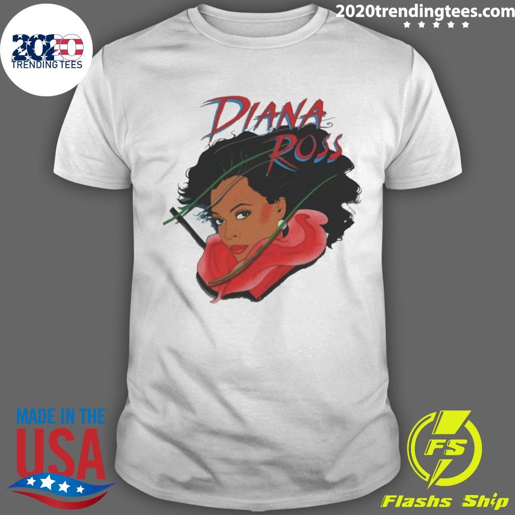Official diana Ross Upside Down T-shirt
