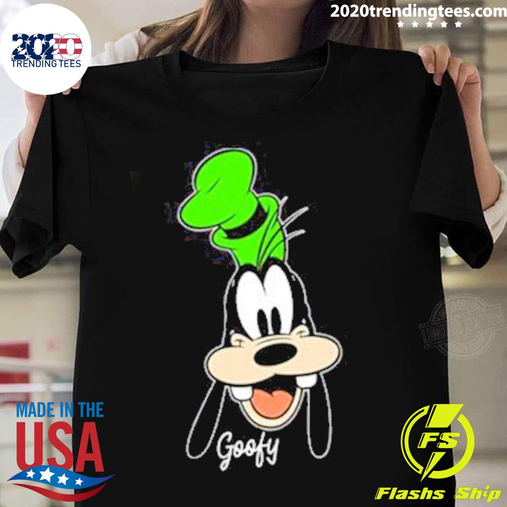 Official disney Goofy Big Face Goofy Portrait T-shirt