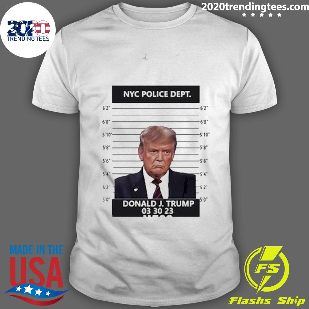 Official donald Trump Mugshot 2023 T-shirt