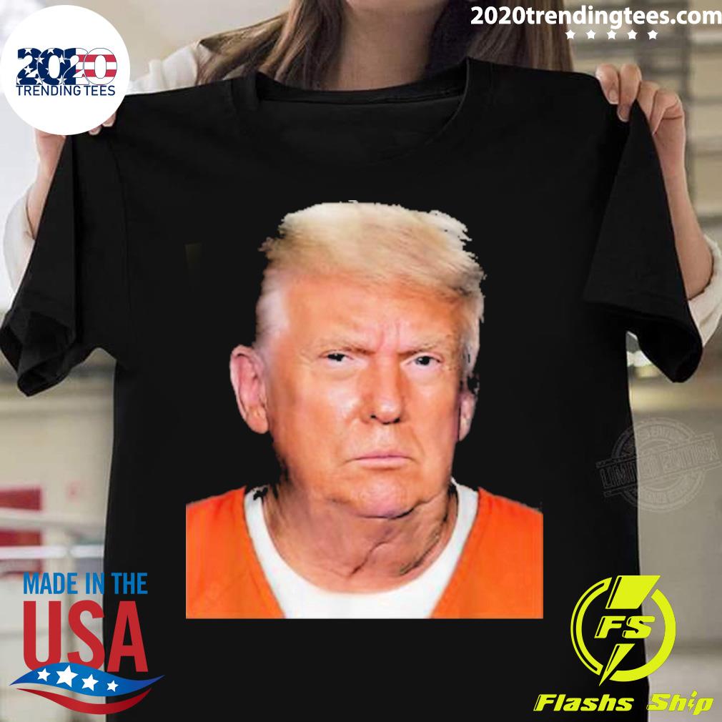 Official donald Trump Mugshot Graphic T-shirt
