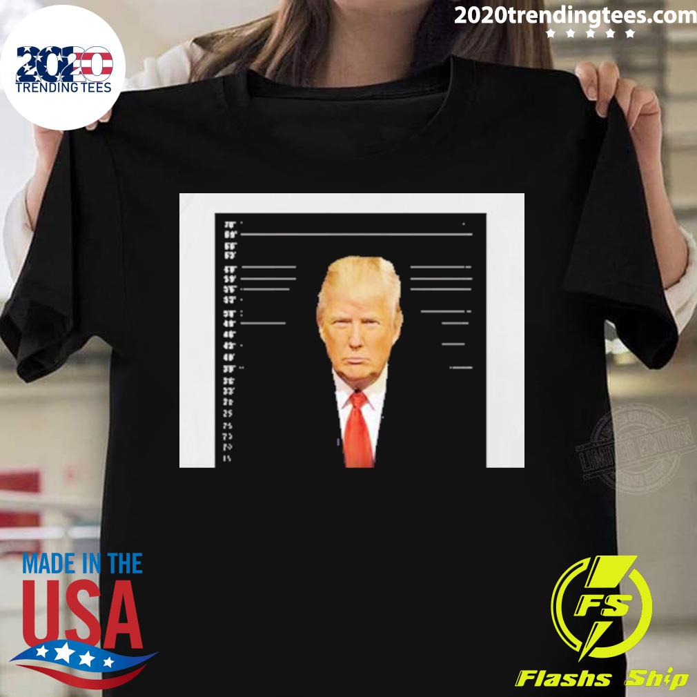 Official donald Trump Mugshot T-shirt
