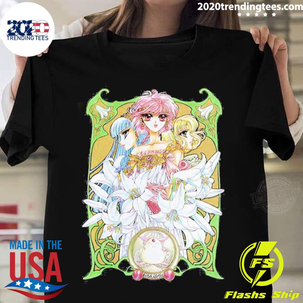 Official draw Magic Knight Rayearth T-shirt