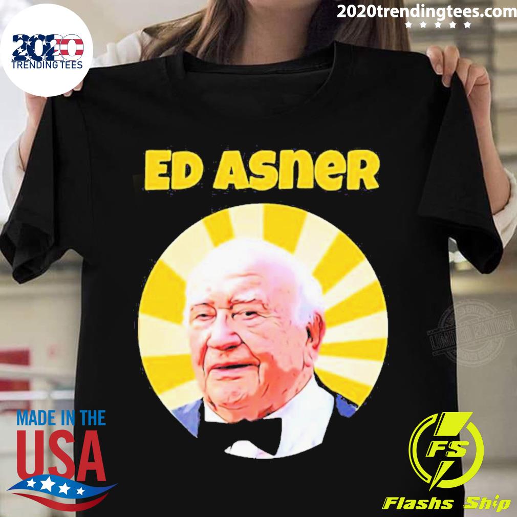 Official ed Asner The Legend Actor T-shirt