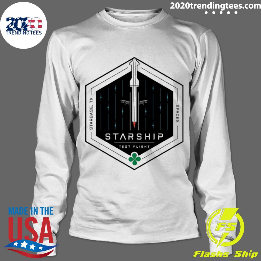 Official elon Musk Starship Test Flight Starbase Tx Spacex T-shirt - 2020  Trending Tees