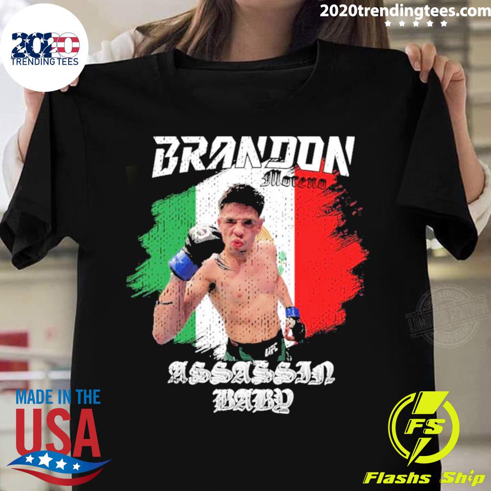 Official flyweight Brandon Moreno The Assassin Baby T-shirt