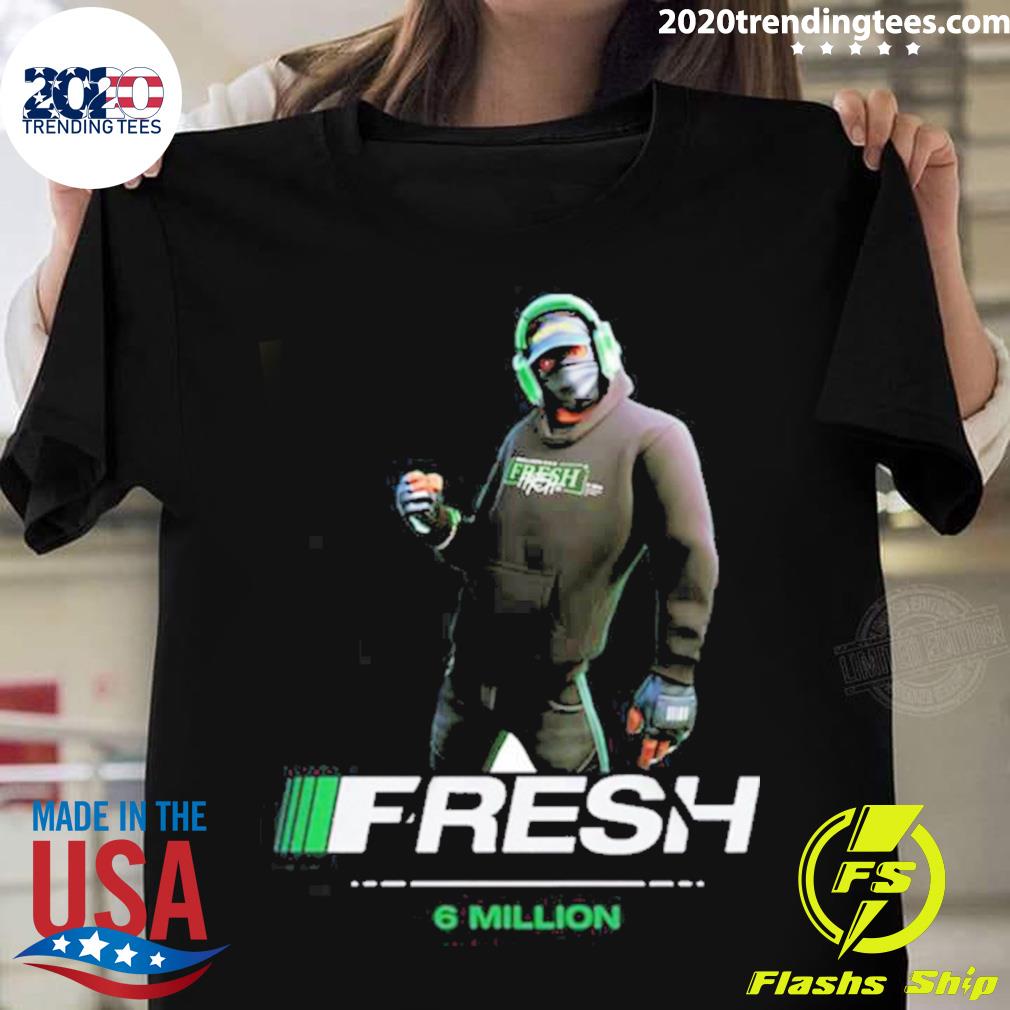 Official gaming With Fresh Youtuber T-shirt