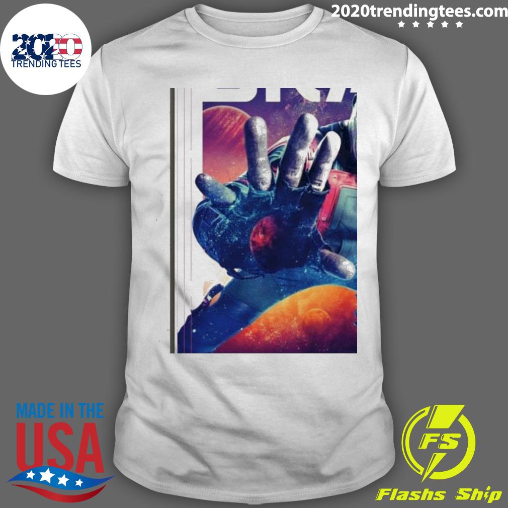 Official guardians Of The Galaxy Vol 3 Poster Drax T-shirt