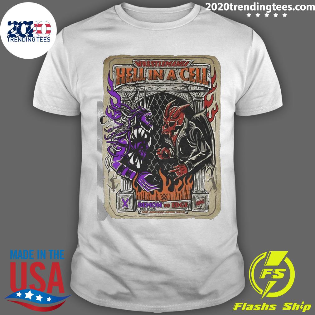 Official hell In A Cell Demon Vs Edge T-shirt