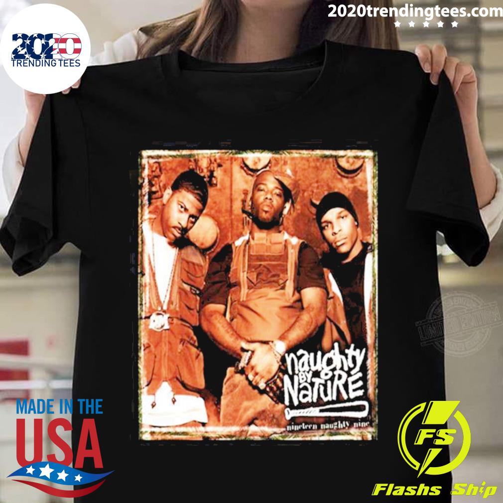Official hip Hop Hooray Naughty By Nature T-shirt