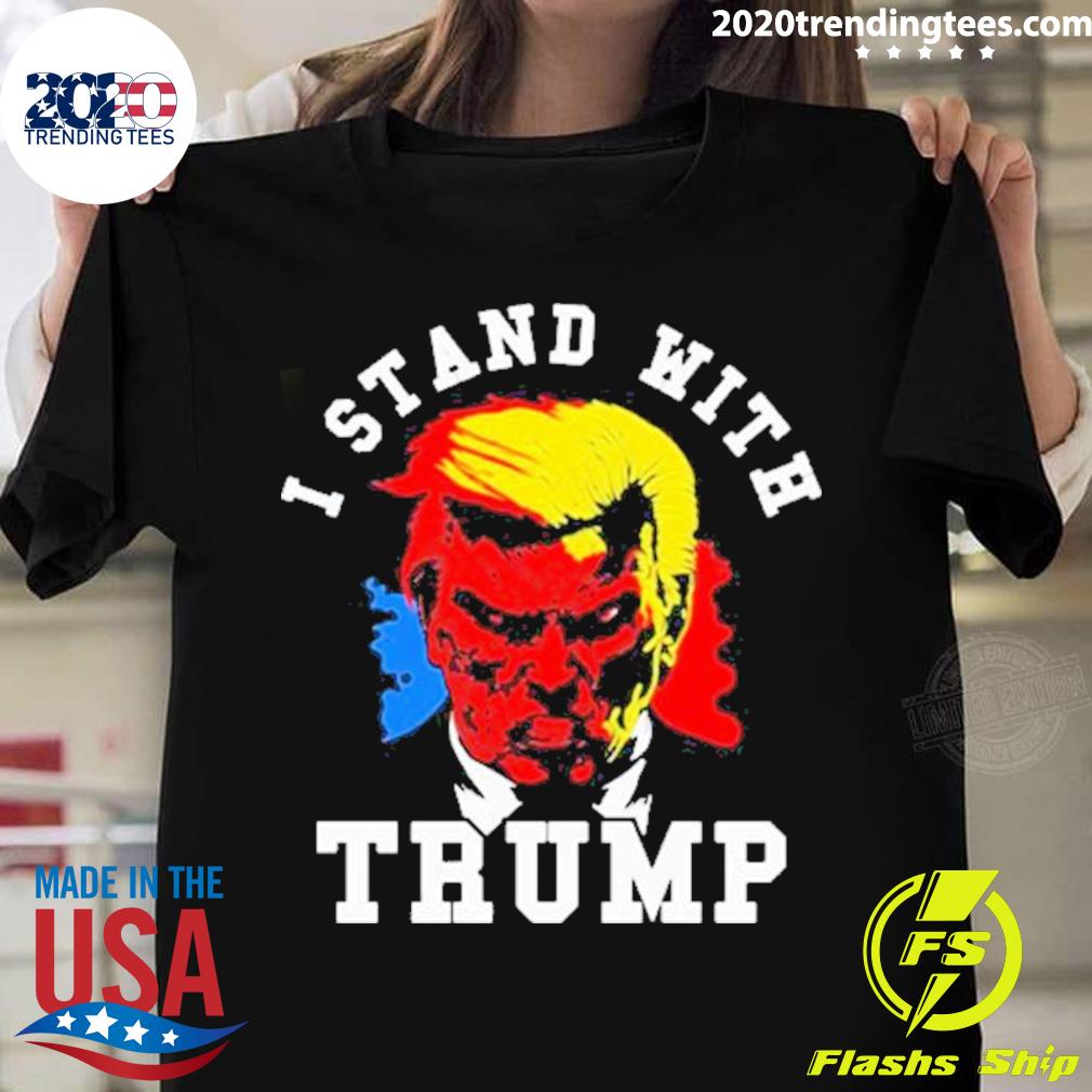 Official i Stand With Devil Trump T-shirt