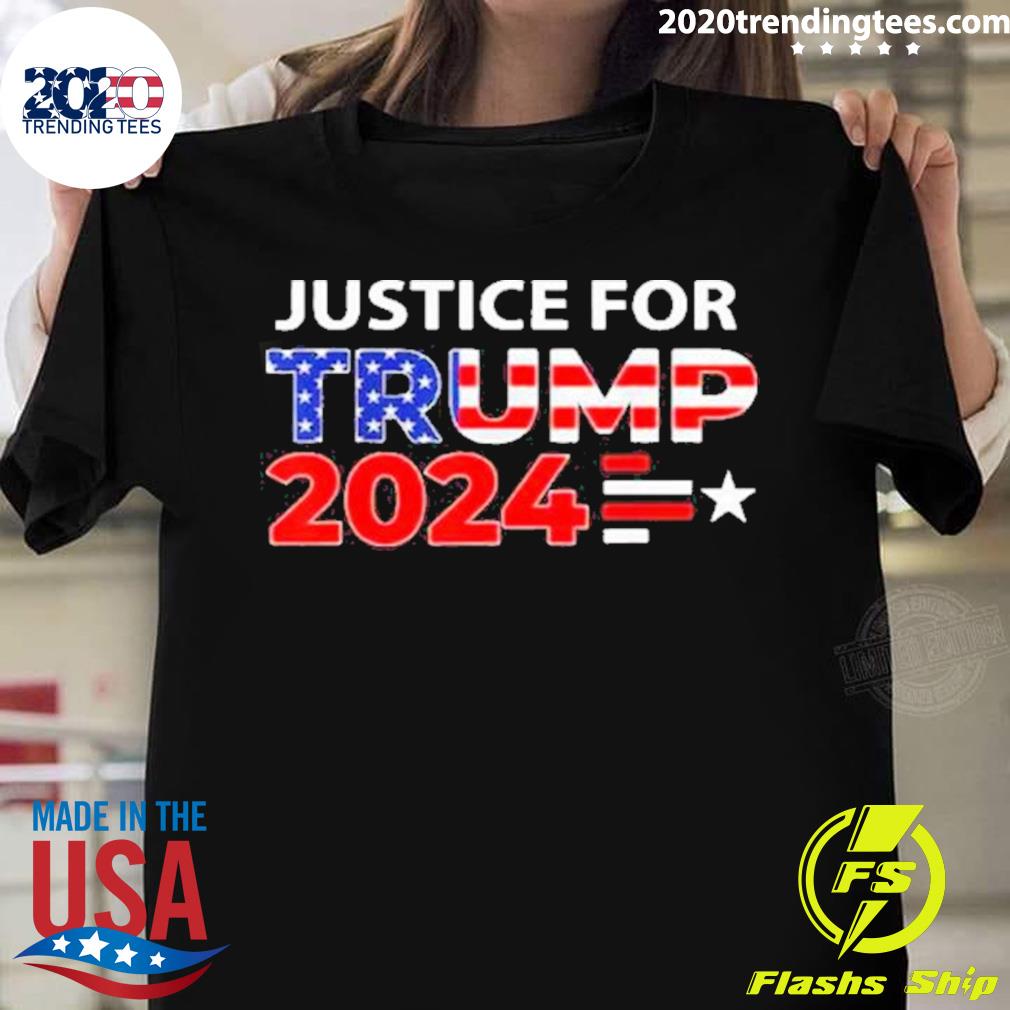Official justice For Trump 2024 T-shirt
