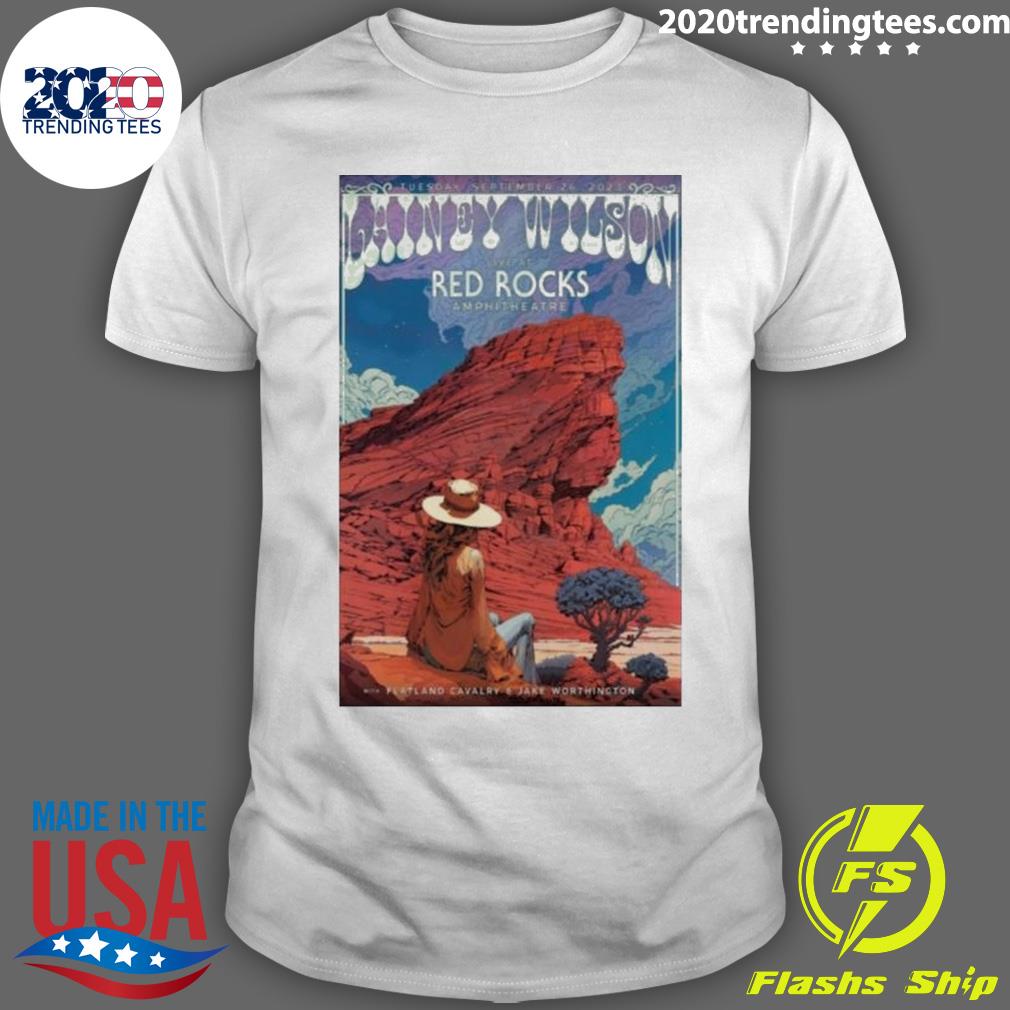 Official lainey Wilson Red Rocks Amphitheatre Sept 26 2023 Red Rocks Co T-shirt