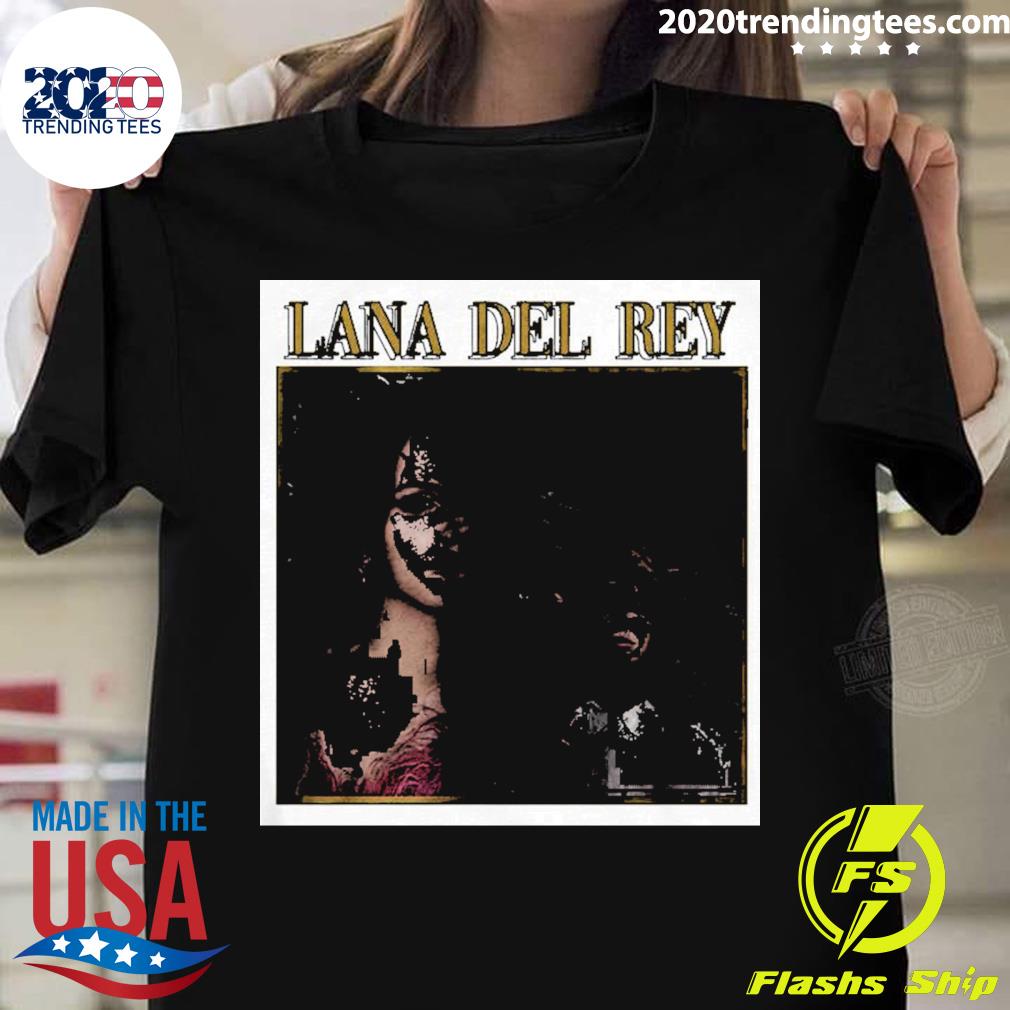 Official lana Del Rey Us Flag T-shirt