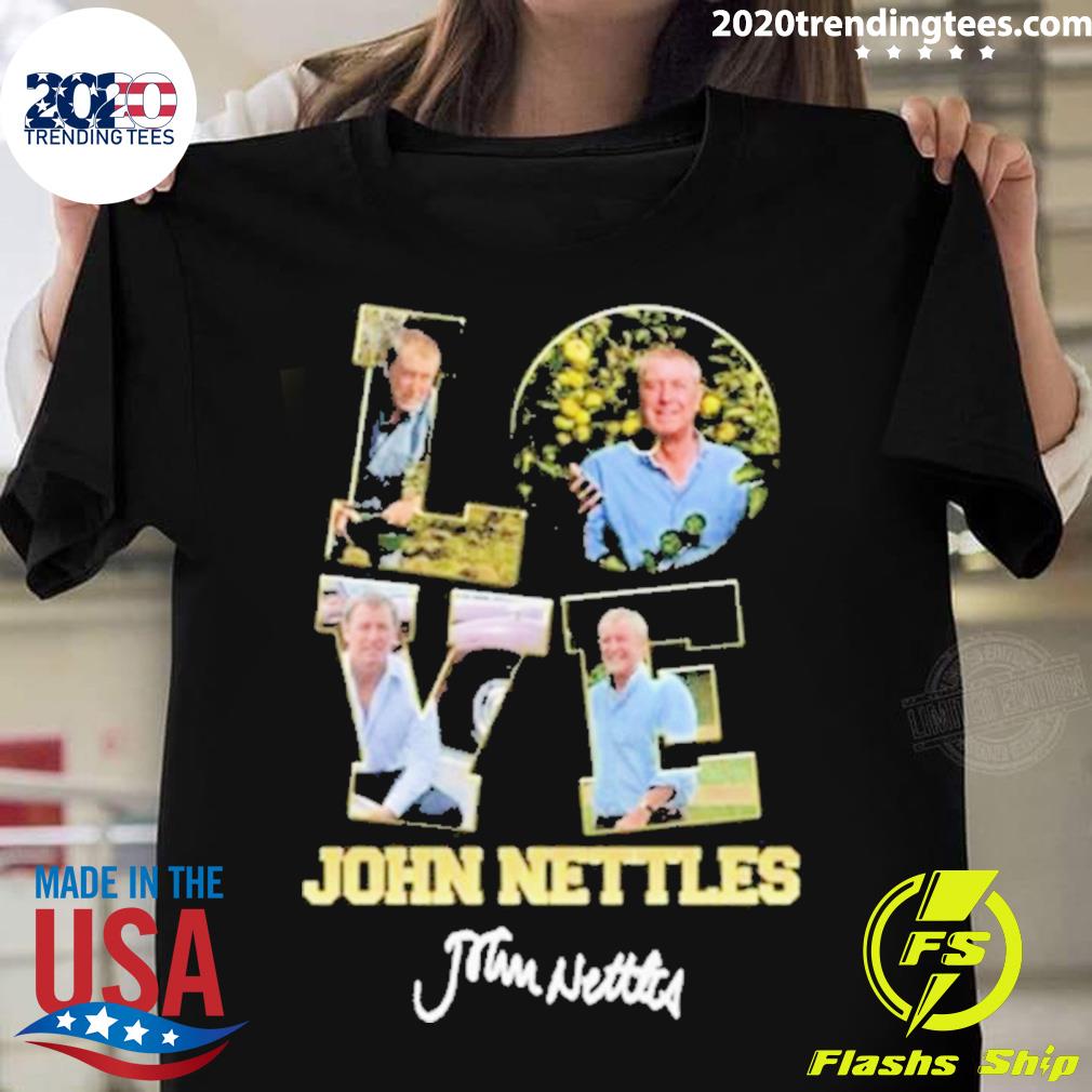 Official love John Nettles T-shirt