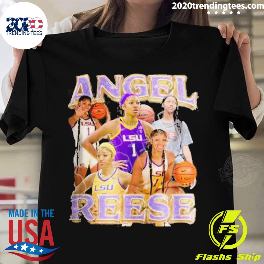 Official lsu Tigers Angel Reese Ncaa Champions 2023 T-shirt