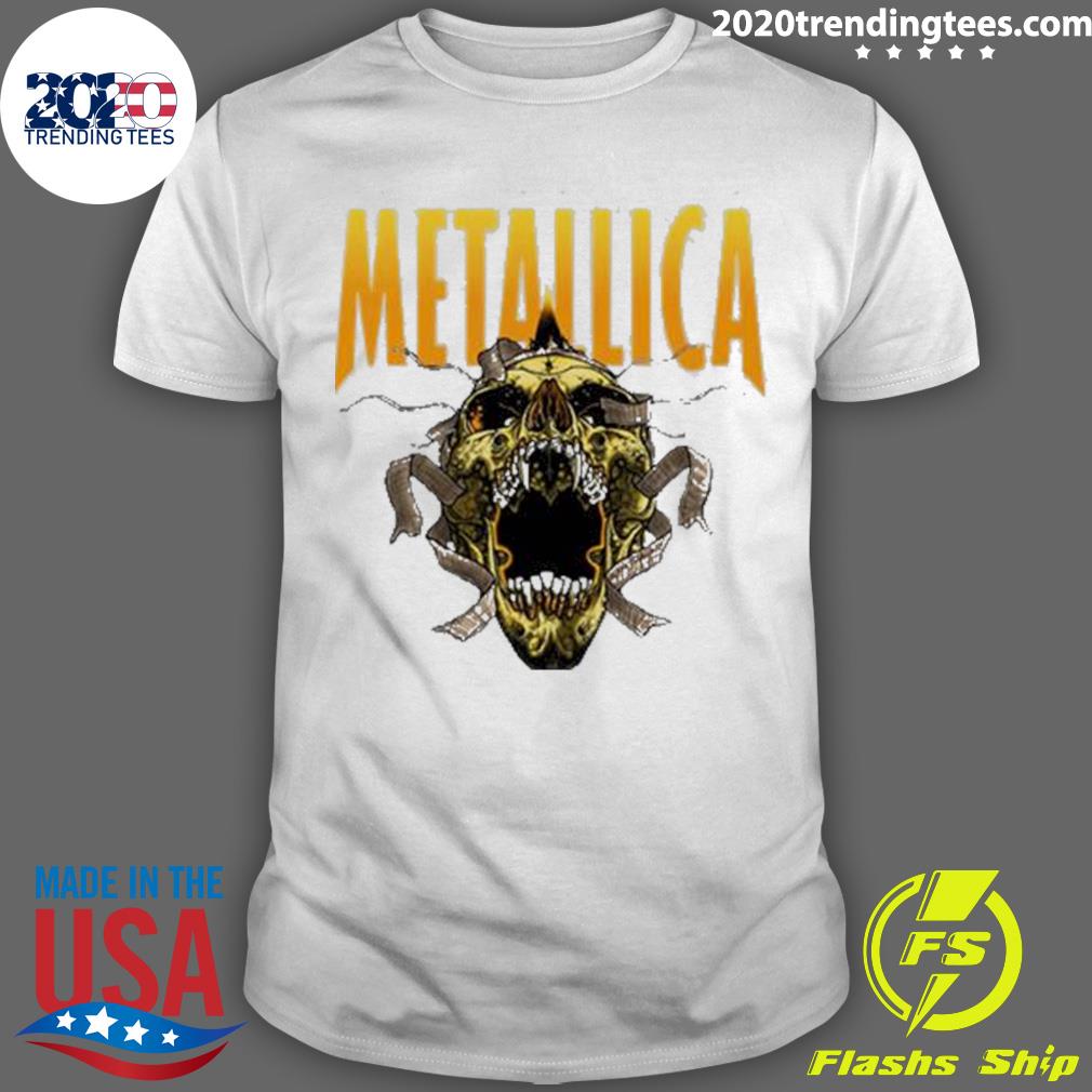 Official metallica Tour 2023 T-shirt