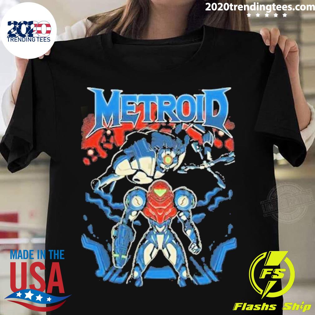 Official metroid Mechanical Riot T-shirt