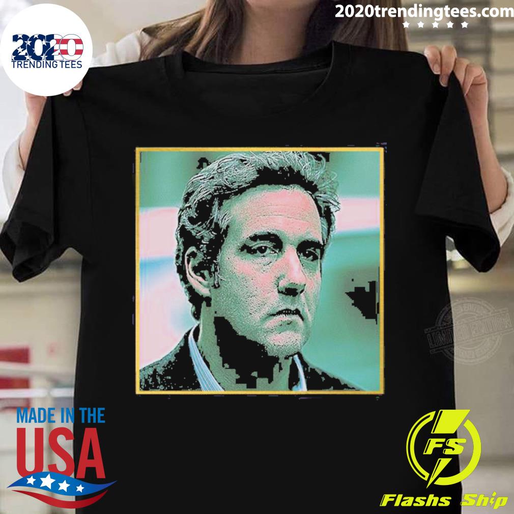 Official michael Cohen Portrait Politican T-shirt