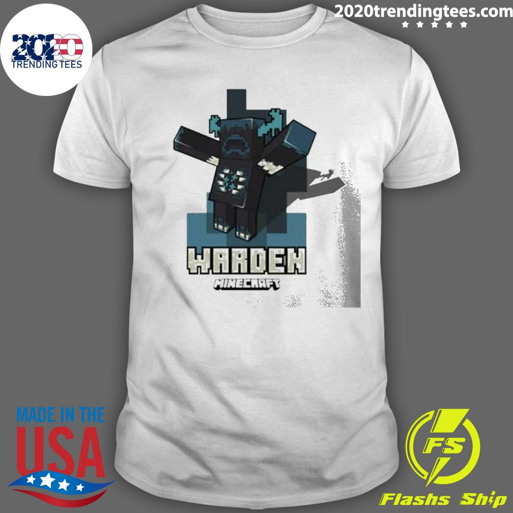 Official minecraft Warden T-shirt