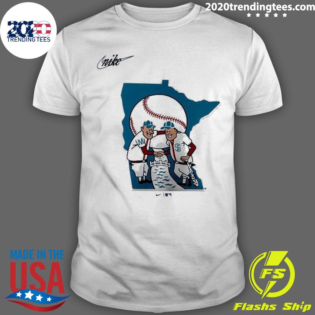 Official nike Rewind Colors Mlb Minnesota Twins T-shirt