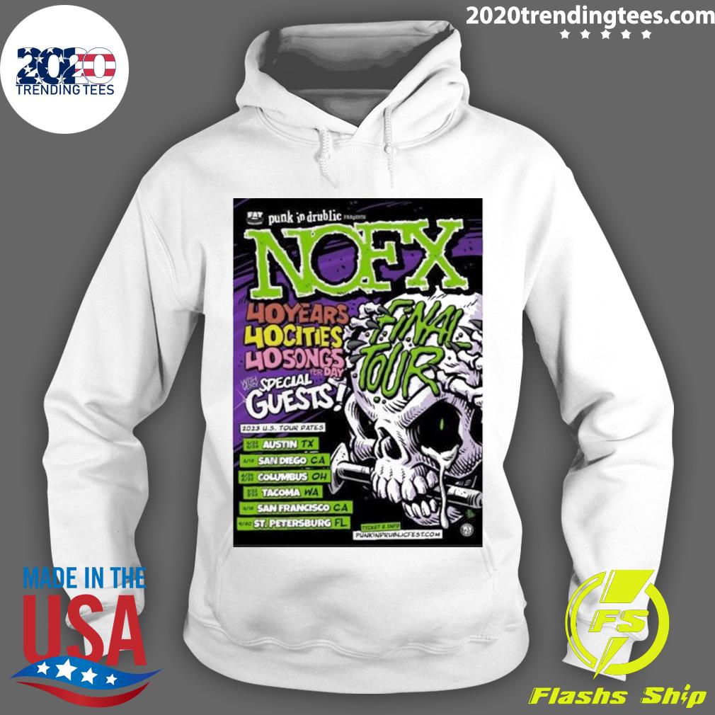 新品未使用 NOFX Final Tour Skull Tシャツ XLサイズ 日本未発売】NOFX FINAL TOUR Tシャツ XL オーストラリア - メルカリ