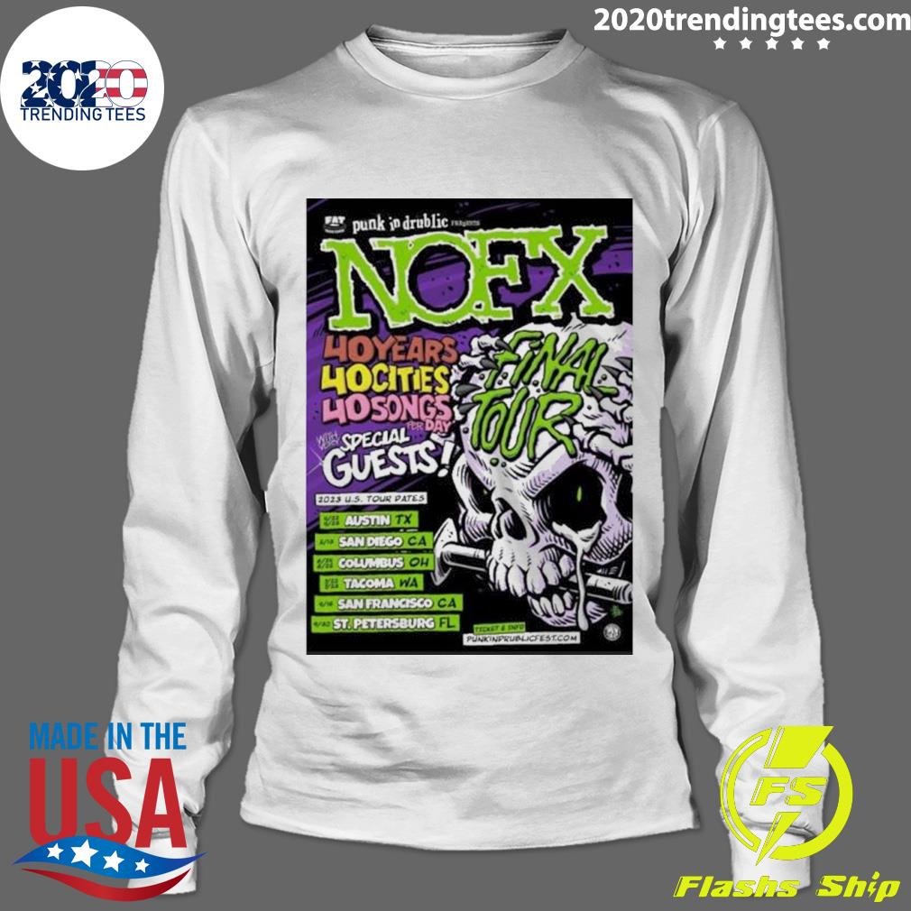 NOFX T-Shirt　NOFXチャリティTシャツ NOFX 25th Anniversary T-Shirt | Custom prints store | T