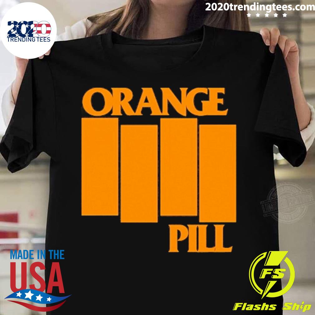 Official orange Pill T-shirt
