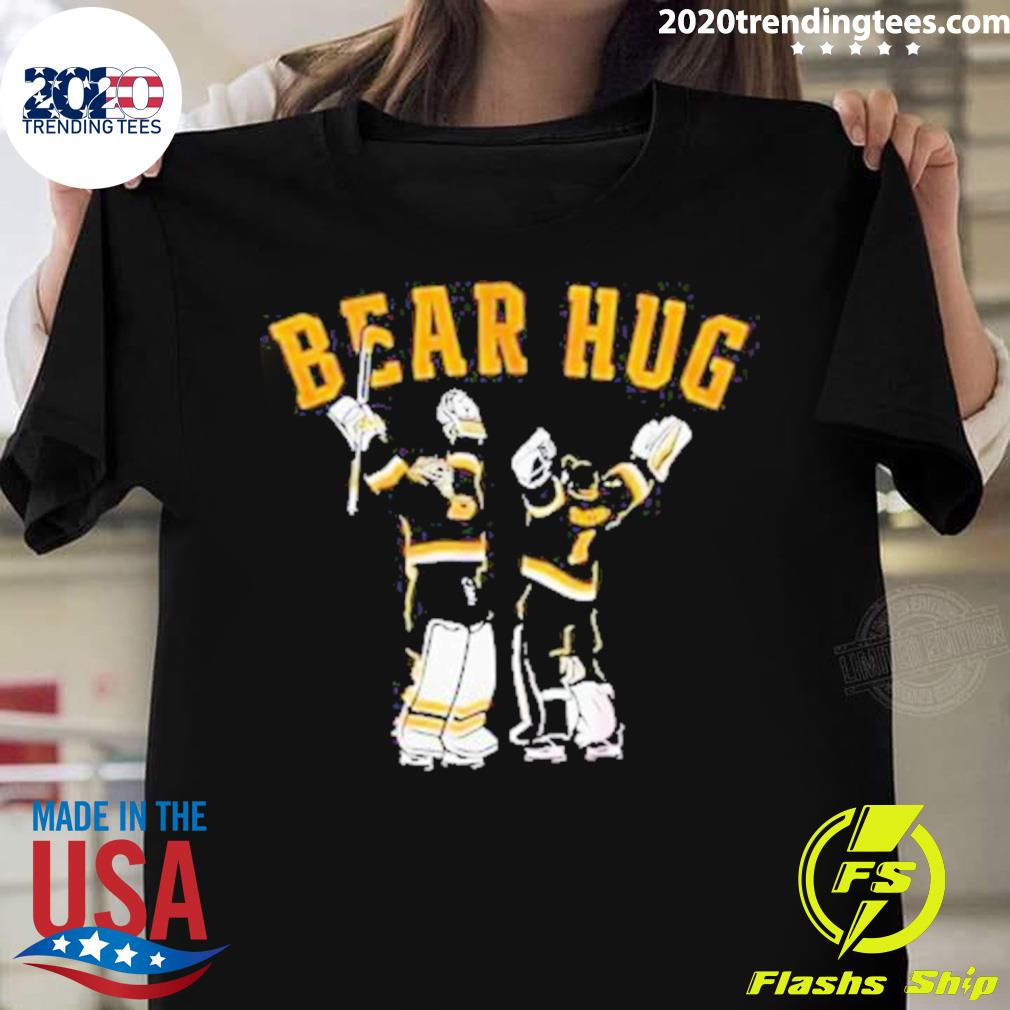 Official original Nhl Boston Bruins Bear Hug 2023 T-shirt