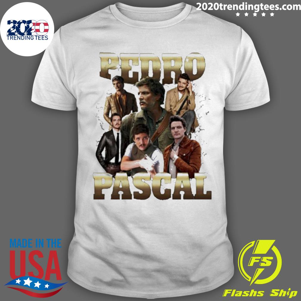 Official pedro Pascal Picture Collage T-shirt