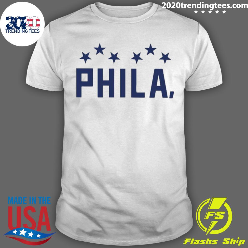 Official philadelphia Stars Box Set T-shirt