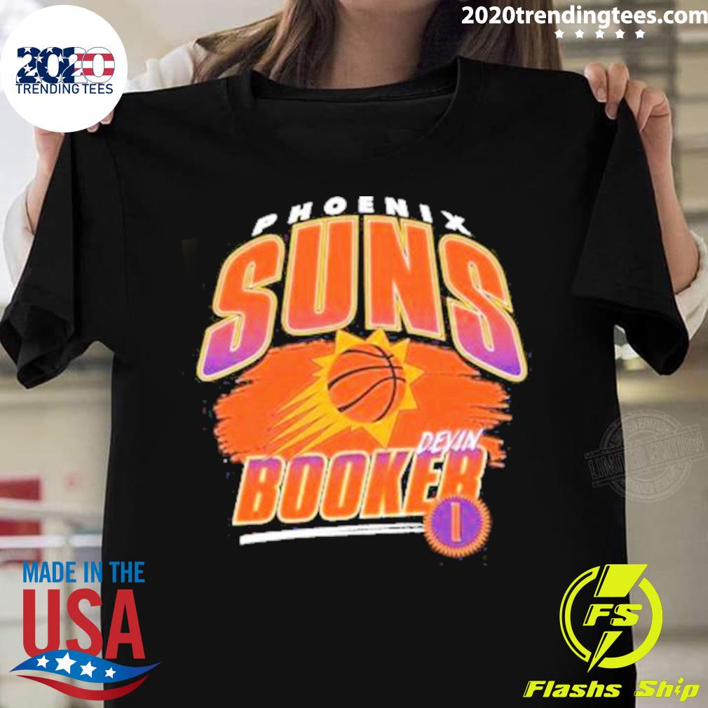 Official phoenix Suns Player Devin Booker Franklin T-shirt