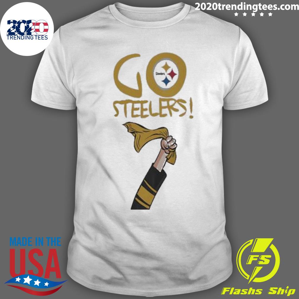 Official pittsburgh Steelers Go Steelers 2023 T-shirt