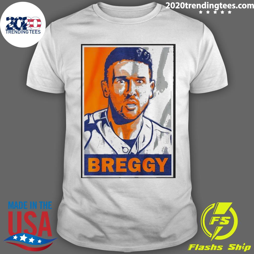 Official pop Art The Breggy Stare Baseball T-shirt
