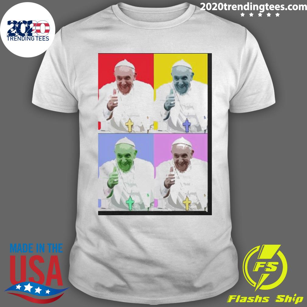 Official pope Art Pope Francis T-shirt