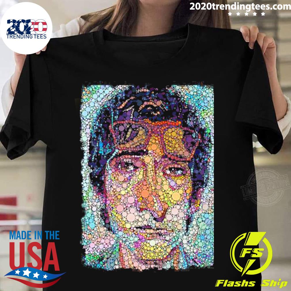Official portrait Of The Actor Adrien Brody The French Dispatch T-shirt