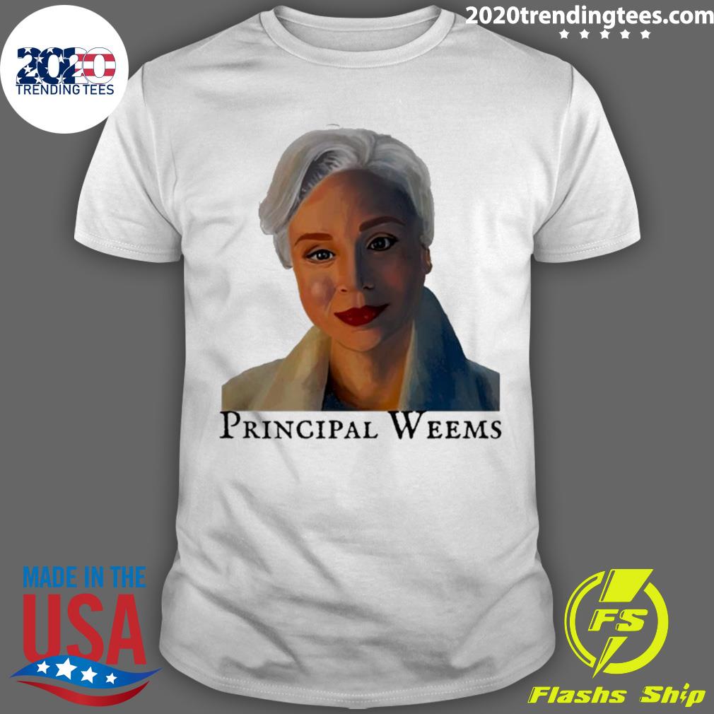 Official principal Weems Wednesday Addams T-shirt