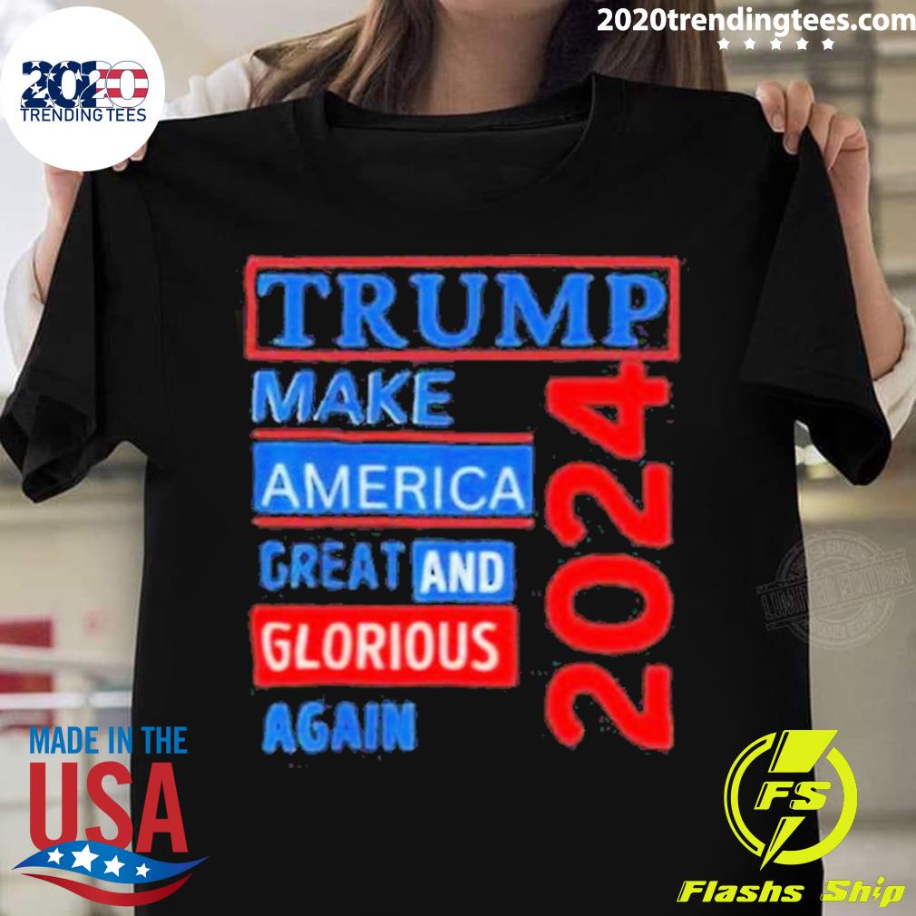 Official pro-trump 2024 Campaign Anti-joe Biden Movement T-shirt