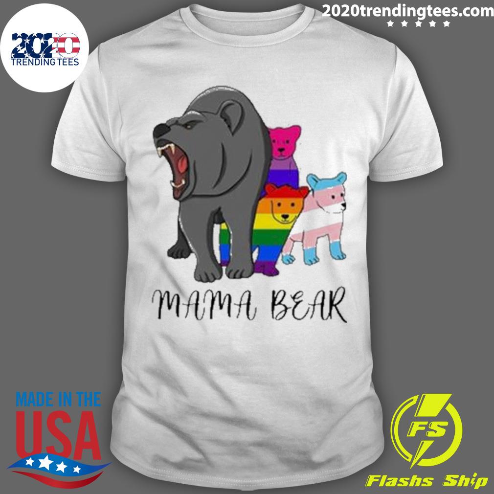 Official proud Mom No Matter What Lgbtq Lgbt Mom Pride Mama Bear T-shirt